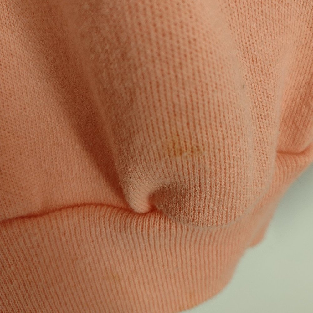 Vintage Floral Bird Of Paradise Custom Design Peachy Pink Grandma Sweatshirt - Picture 7 of 8